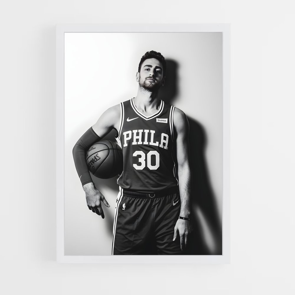Poster Furkan de korkmaz – affiche Basketball (vue 3)